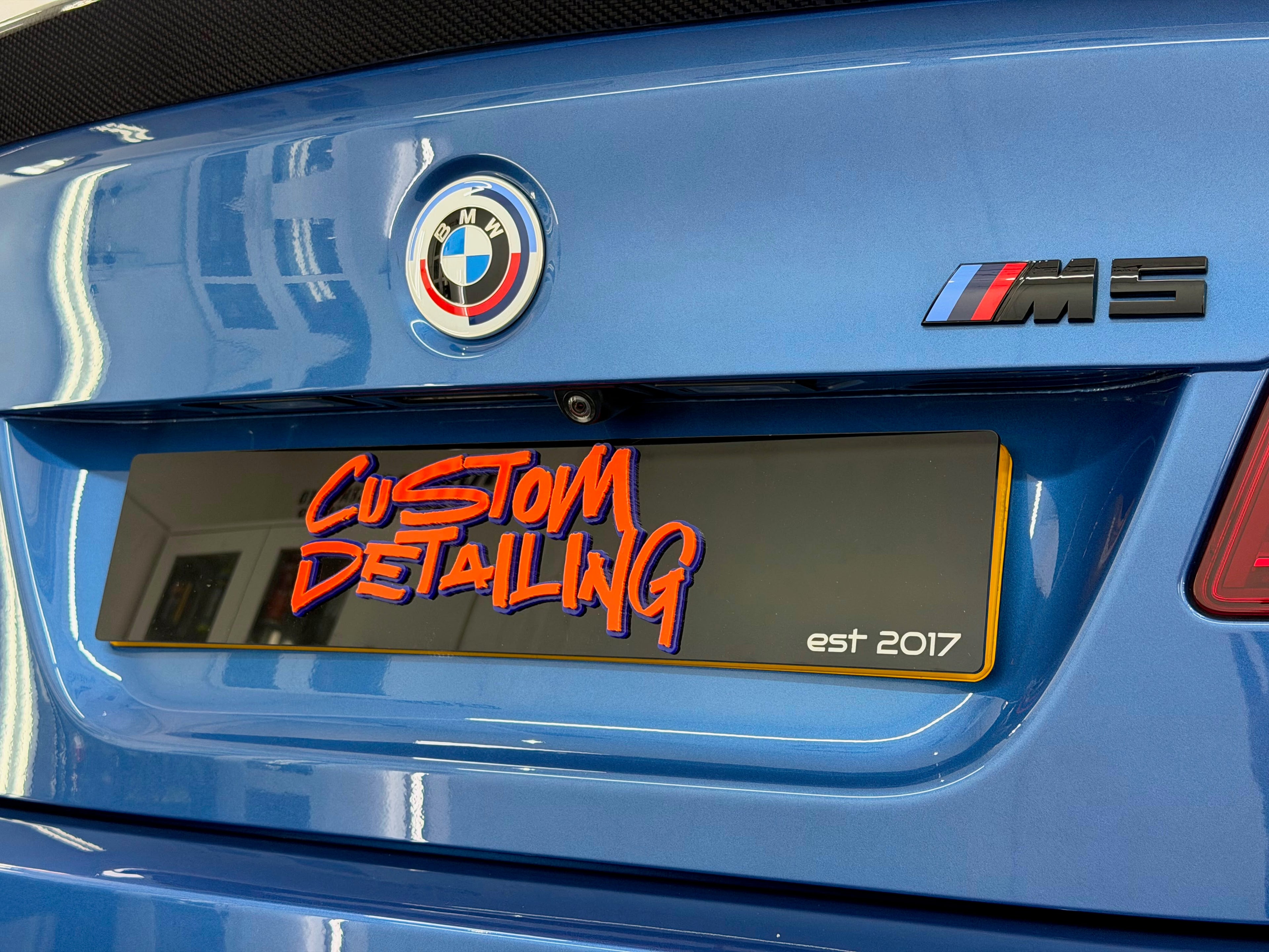 Custom Show Plate with Raised 3D Logo | Personalised Display Number Plate