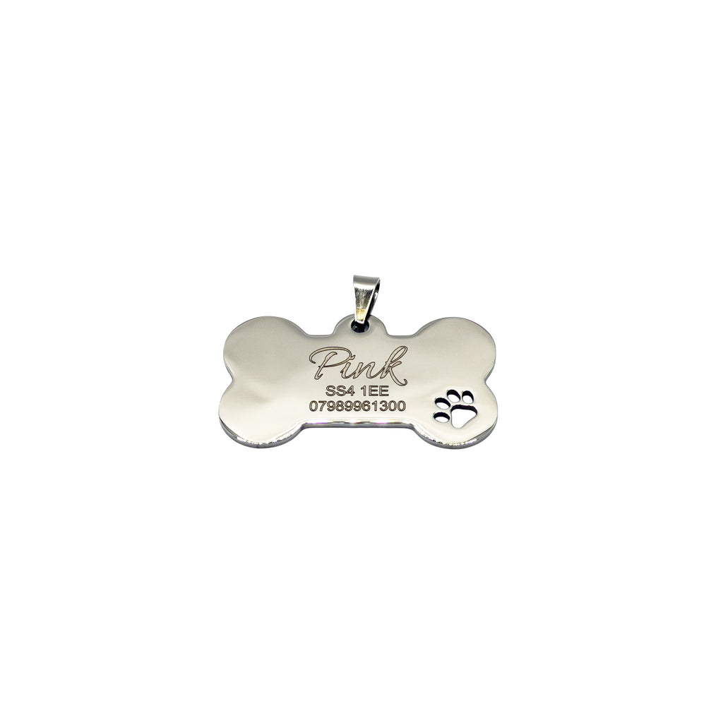 Bone Dog Tag – Stainless Steel