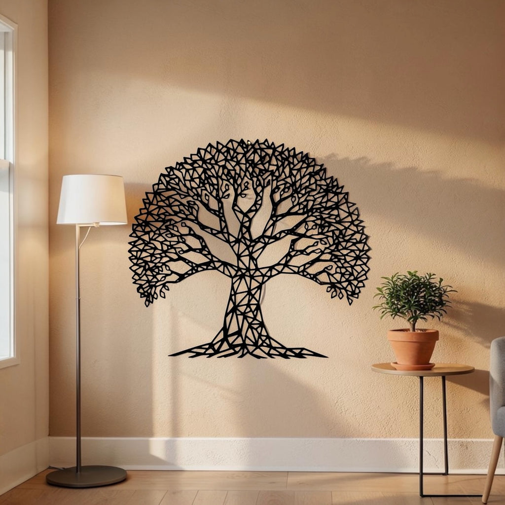 Modern Geometric Acrylic Wall Art – Contemporary Laser Cut Designs