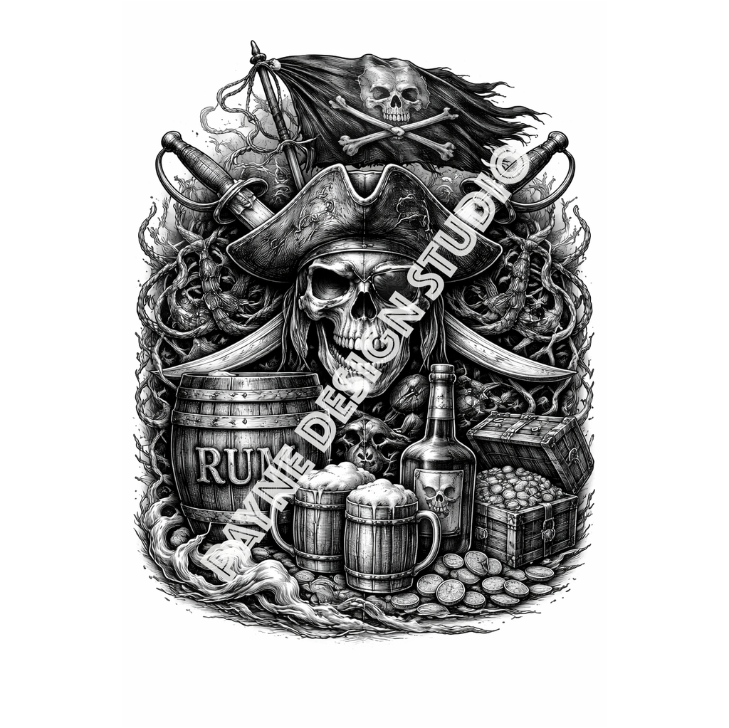 Engraved Hip Flask – Black Stainless Steel