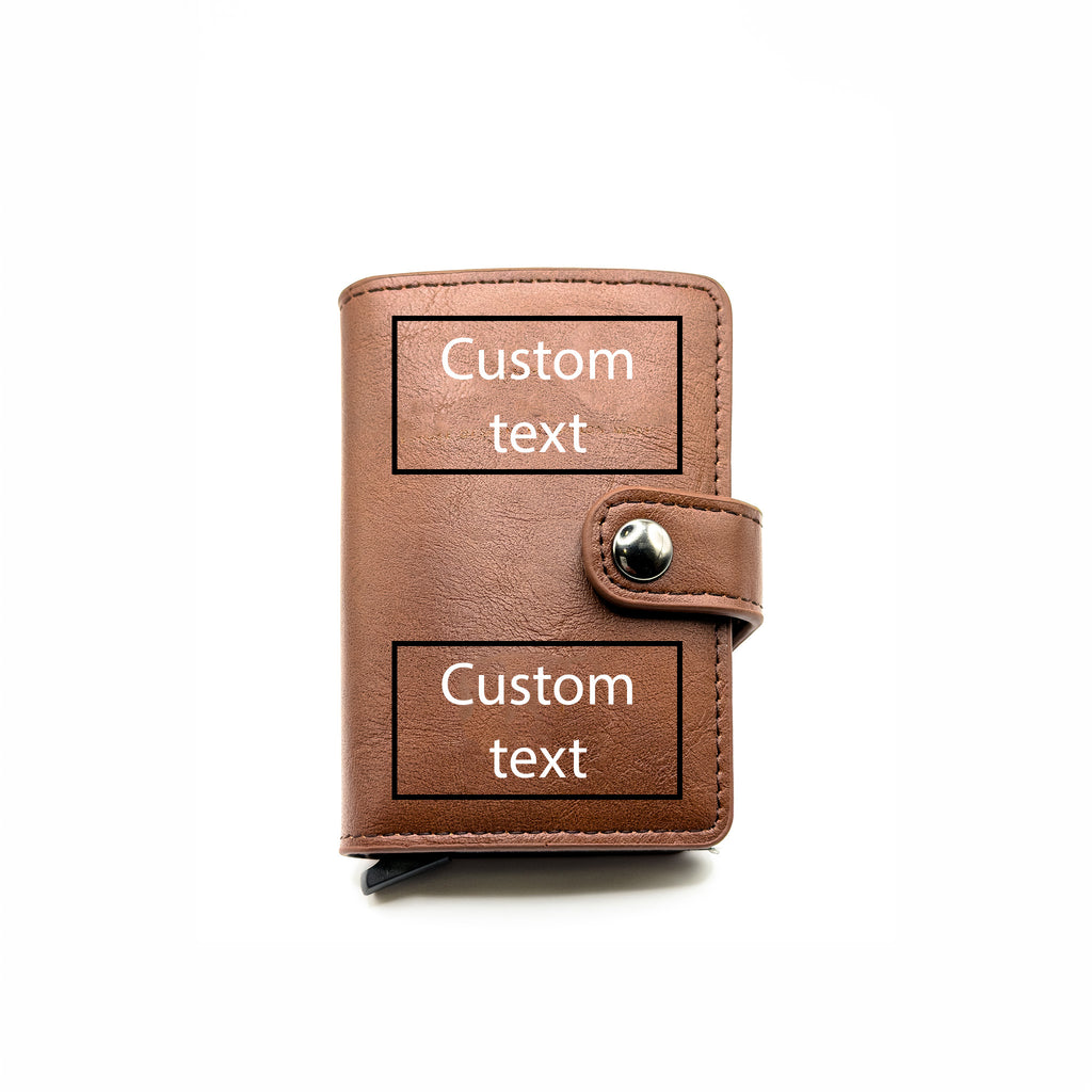 RFID Pop-Up Wallet – PU Leather
