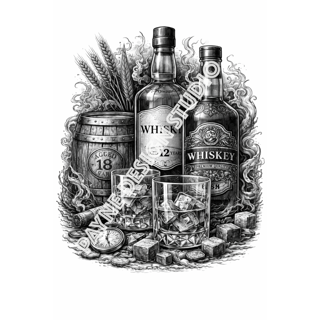 Engraved Hip Flask – Black Stainless Steel