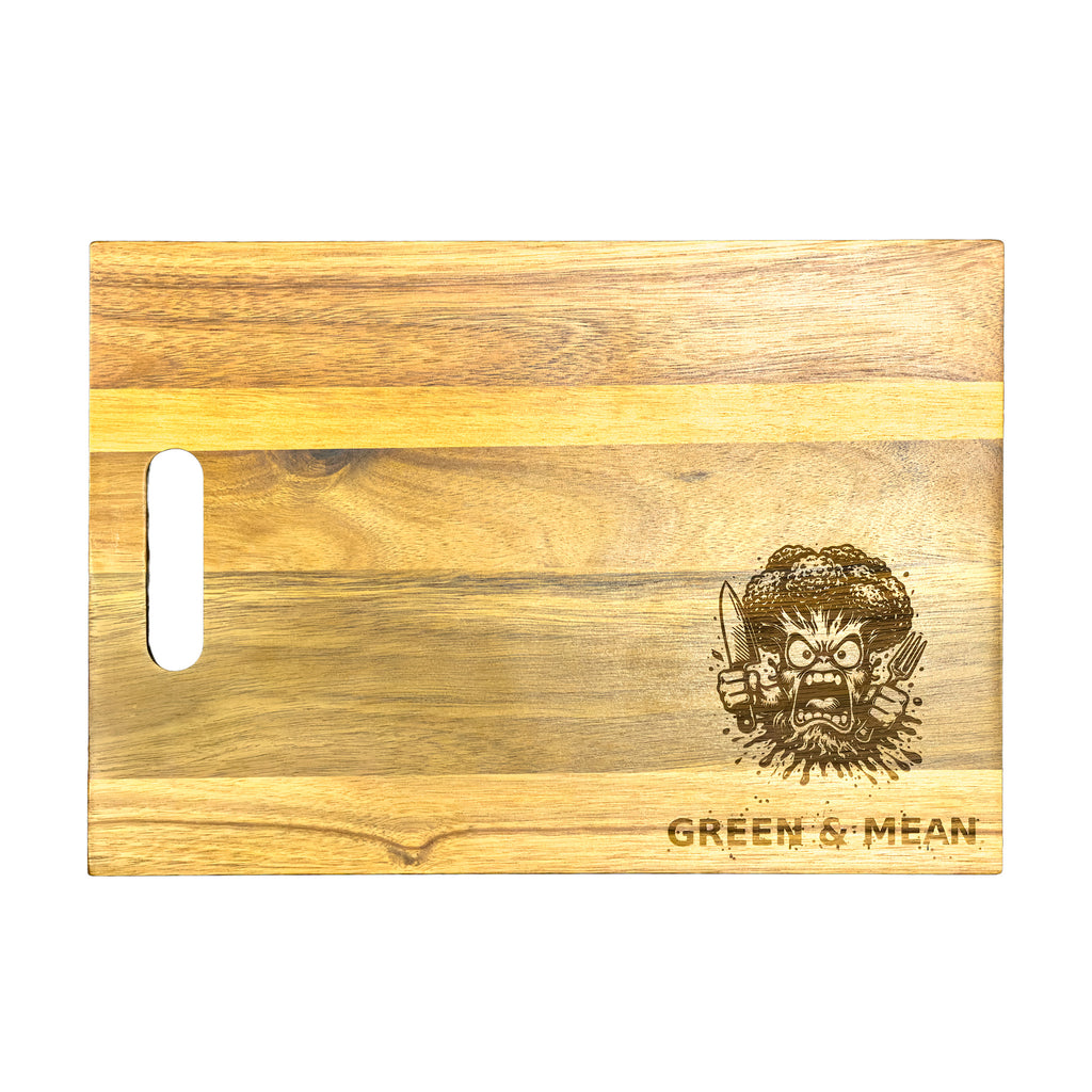 Engraved Acacia Wood Chopping Board – Comedy Collection
