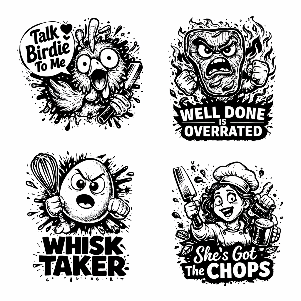 Engraved Acacia Wood Chopping Board – Comedy Collection