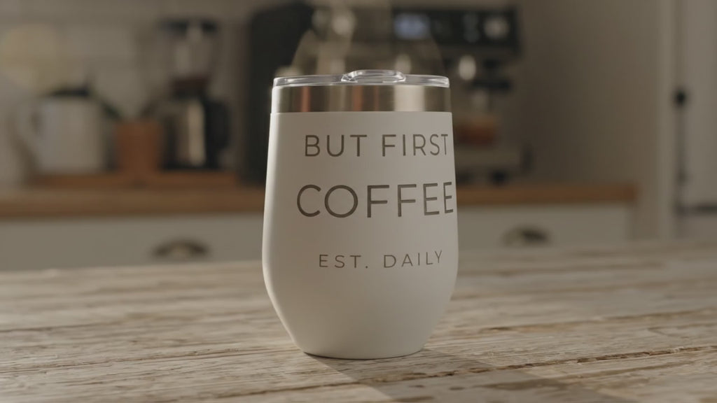 Engraved Thermal Tumbler –  (12oz)